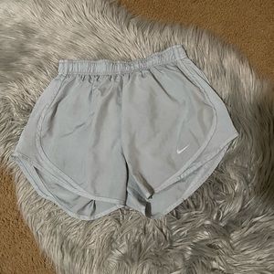 Silver Nike Shorts